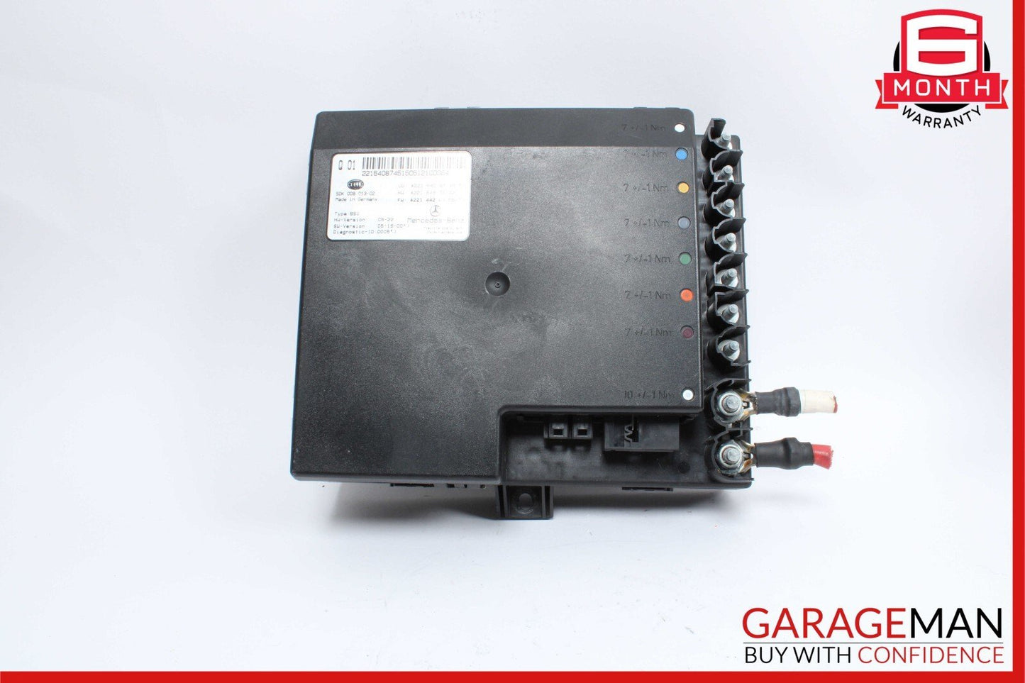 07-14 Mercedes W221 S550 CL550 Electric Power Supply Control Fuse Box Module OEM
