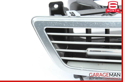 07-13 Mercedes W221 S550 S600 Dash Dashboard Air A/C Vent Trim Clock Assembly