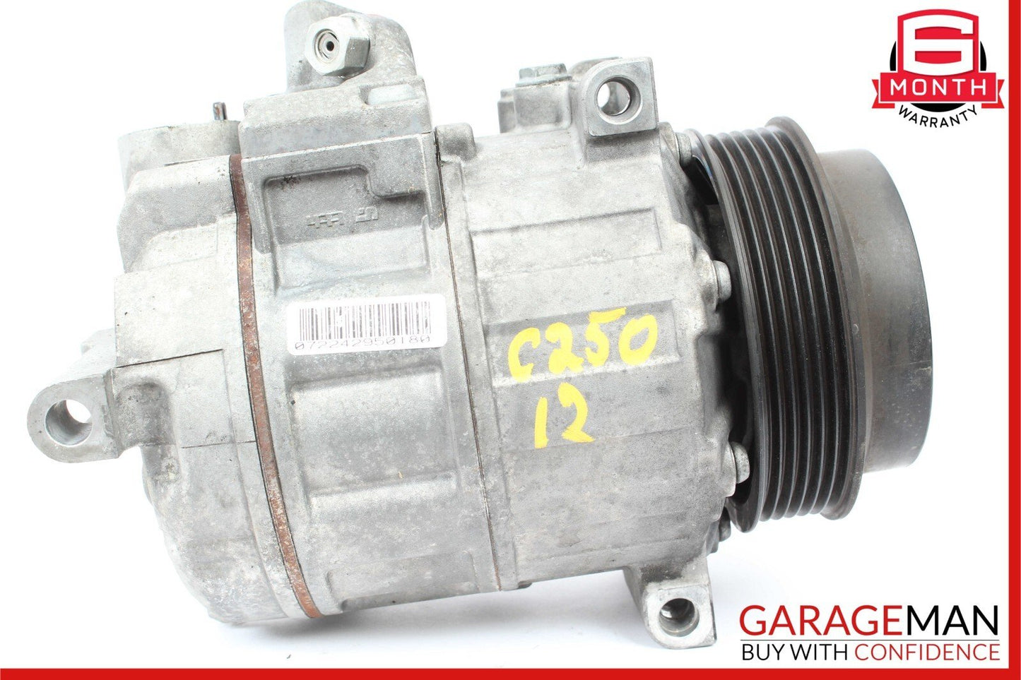 12-15 Mercedes W204 C250 SLK250 A/C AC Air Conditioning Compressor Pump Assembly