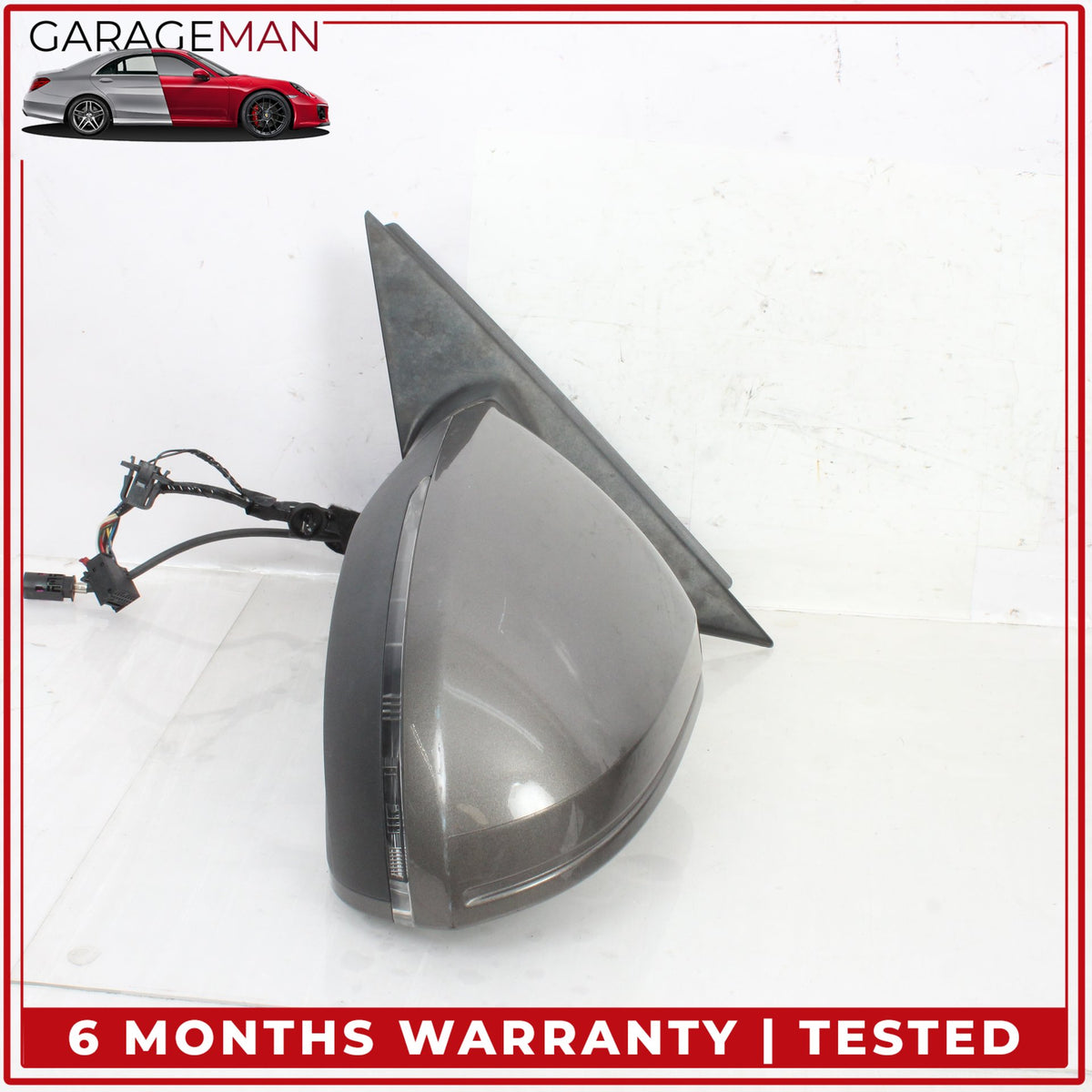 2012-2018 Audi A6 S6 Left Door Rear View Mirror w/ Camera and Blind Spot OEM