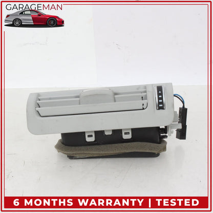 2011-2018 Audi A8 Rear Left and Right Side B Pillar AC A/C Air Vent Set Gray OEM