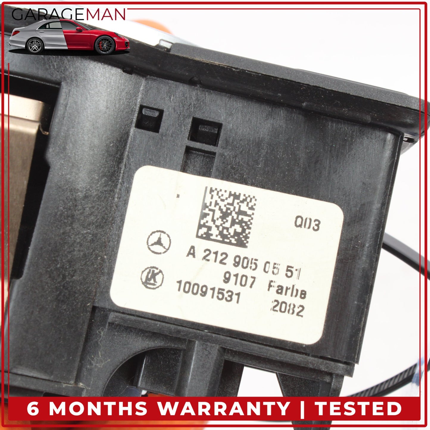 2008-2020 Mercedes W204 C250 E250 Headlight Fog Light Switch Control Module OEM