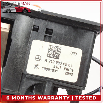 2008-2020 Mercedes W204 C250 E250 Headlight Fog Light Switch Control Module OEM