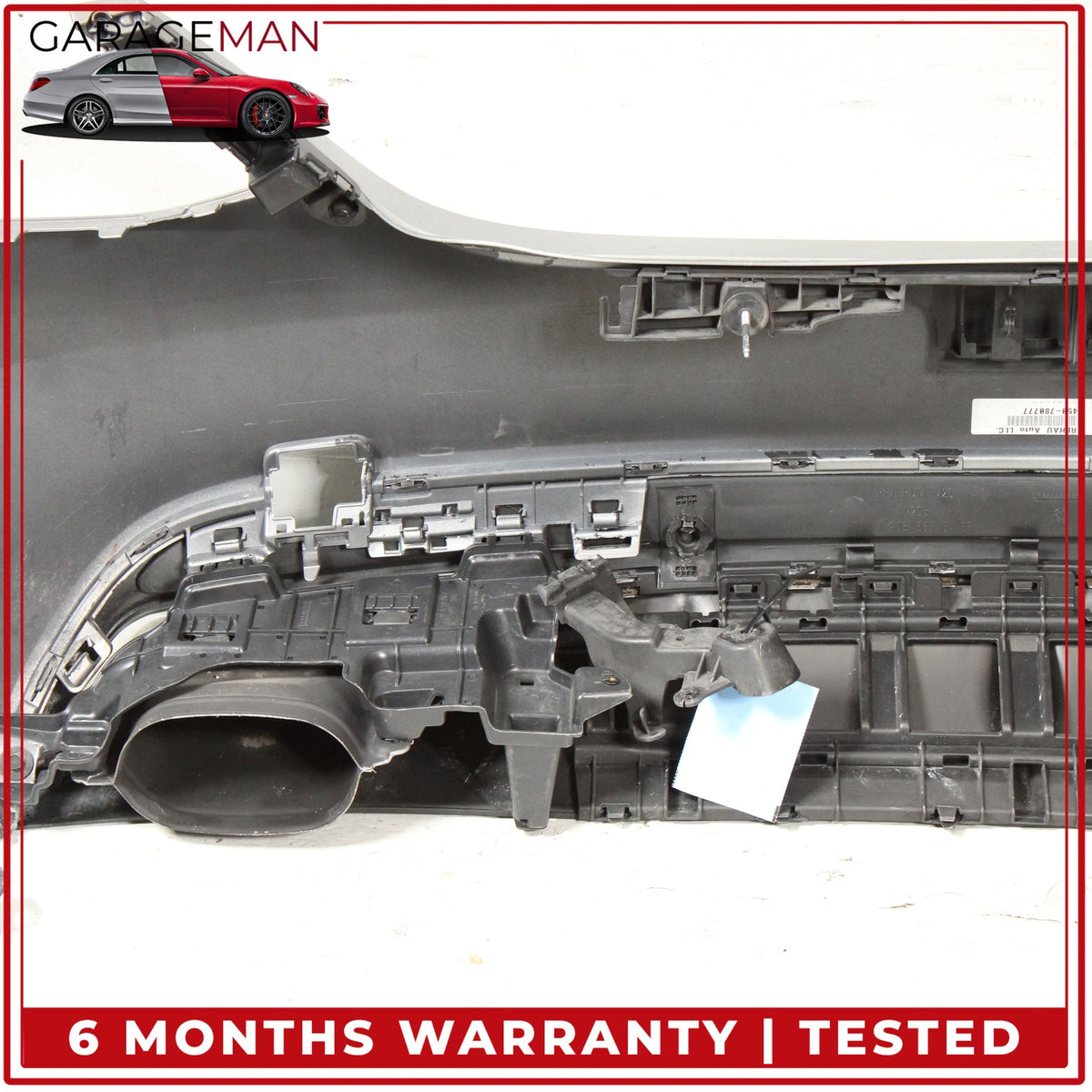 2015-2018 Mercedes-Benz C300 W205 Sport Rear Bumper Cover Assembly Silver OEM