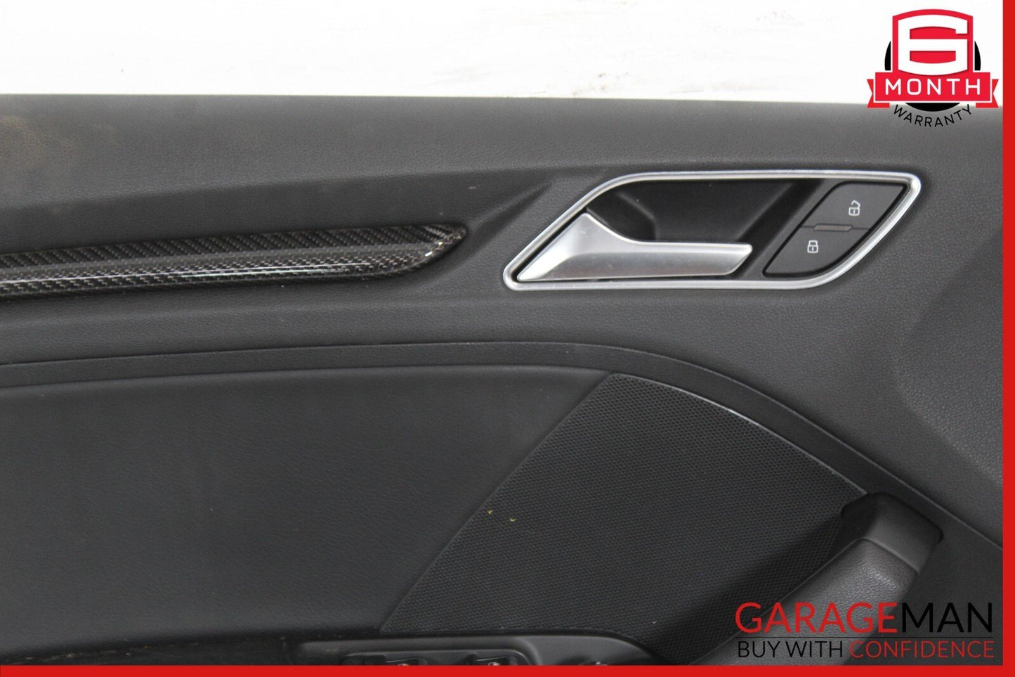 15-20 Audi A3 S3 Front Left Driver Side Door Panel Black OEM