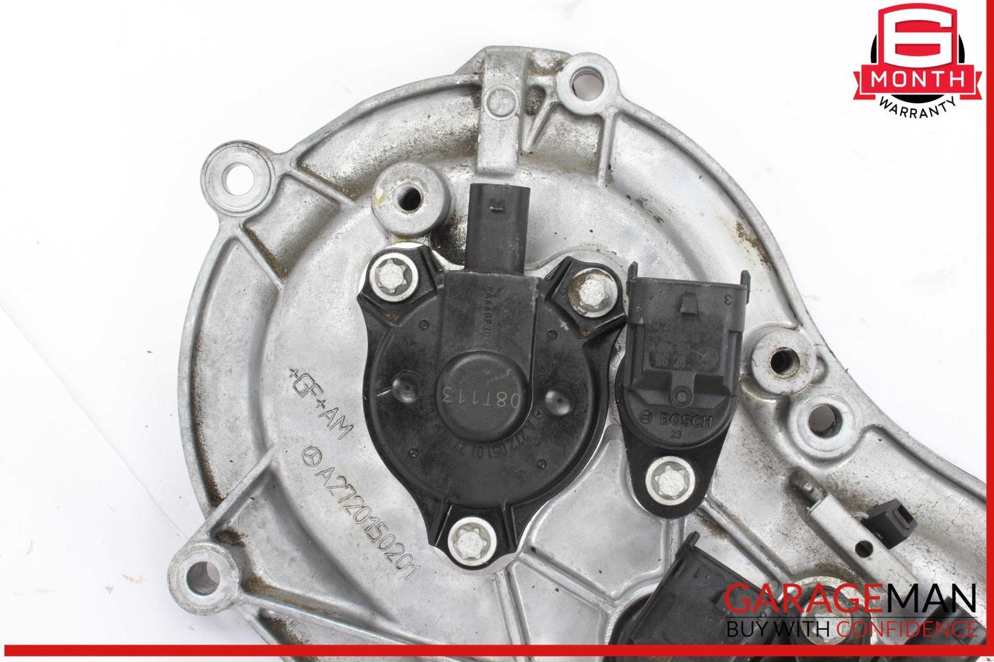 05-13 Mercedes W204 C300 E550 Front Left Side Engine Timing Chain Cover Plate