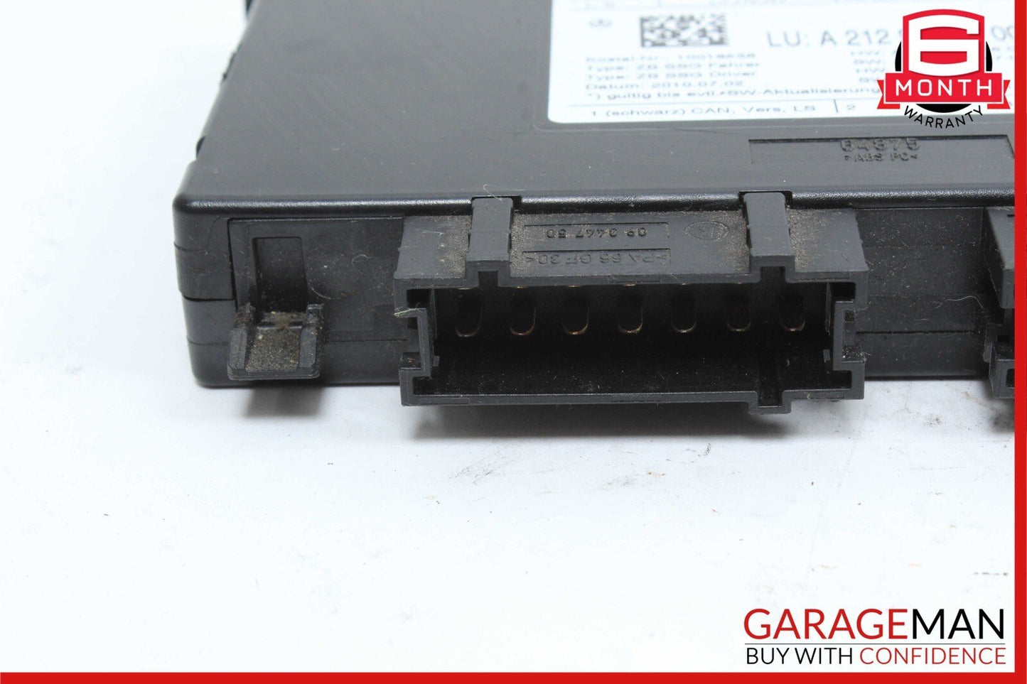 08-20 Mercedes W204 C300 C250 SLK250 Seat Control Module Front Left Side OEM