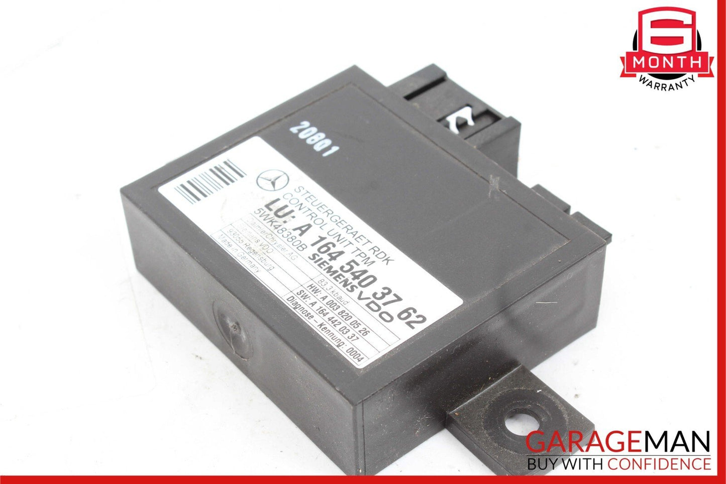 06-12 Mercedes W211 E350 SL550 CLS550 TPMS Tire Pressure Control 1645403762 OEM