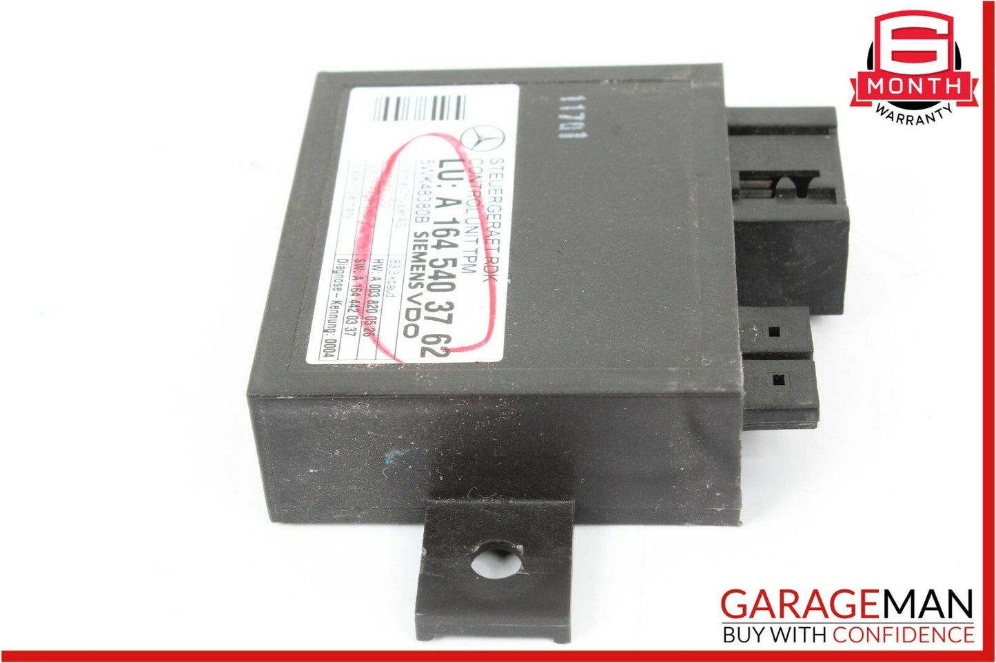 05-12 Mercedes CLK500 E350 E550 CL63 AMG TPMS Tire Pressure Control Module Unit