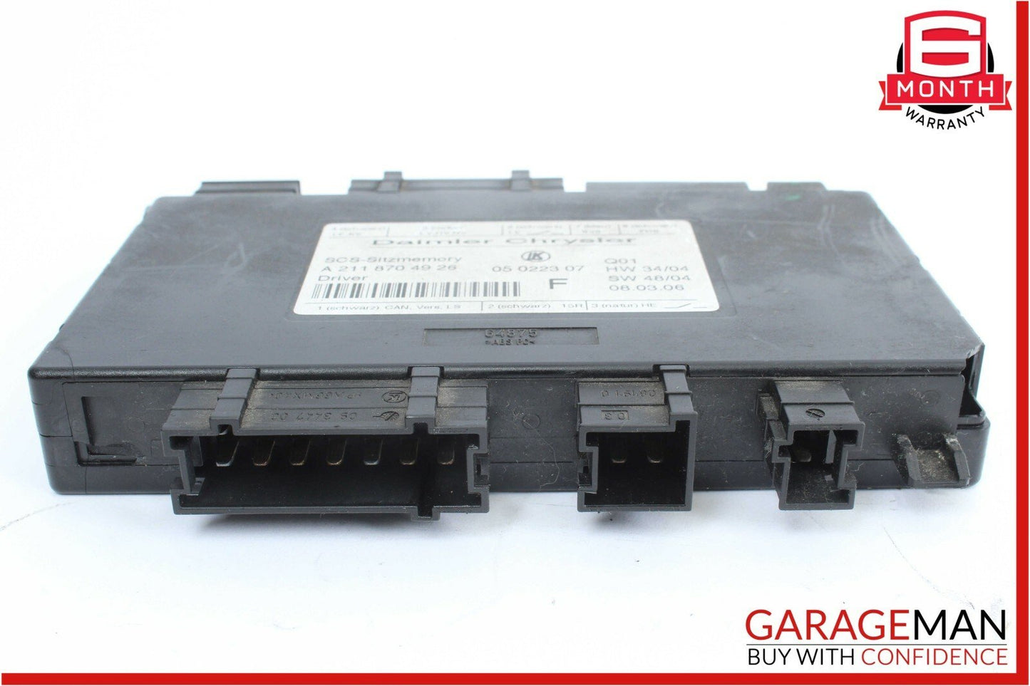 03-11 Mercedes CLS500 E550 GL450 Front Left Side Seat Control Module OEM