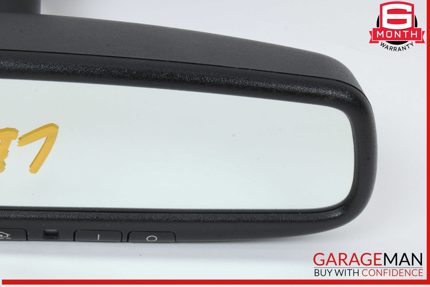 13-17 Nissan Leaf Front Upper Interior Windshield Rear View Mirror Black OEM