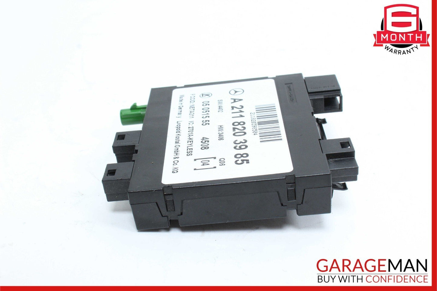 03-11 Mercedes W219 CLS550 E500 E63 AMG Keyless Go Entry Control Module Unit OEM