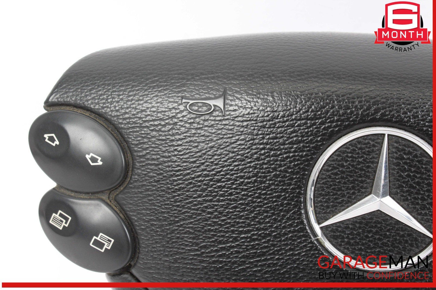 03-12 Mercedes W209 CLK55 CLS550 Steering Wheel Airbag Air Bag Black OEM