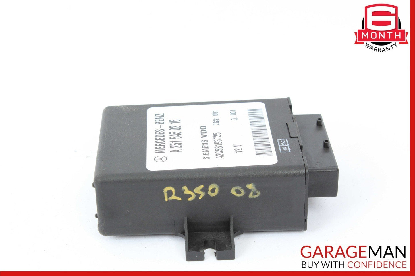 06-13 Mercedes W251 R350 E350 Rear Air Suspension Control Module Unit