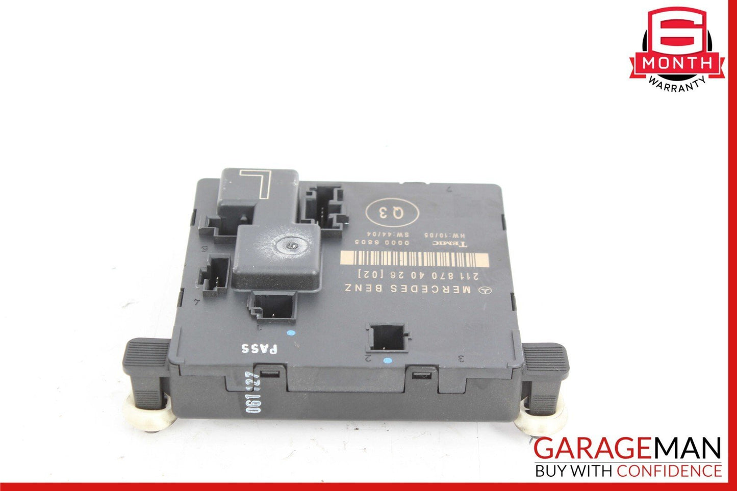 03-09 Mercedes W211 E550 E350 E55 E63 AMG Rear Left Side Door Control Module