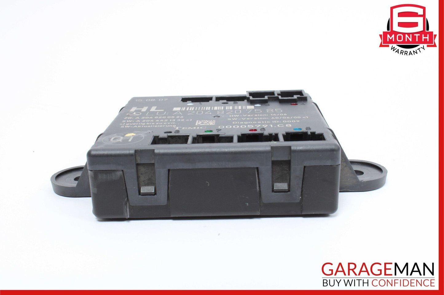 08-18 Mercedes W204 C300 CLS500 GLK350 Rear Left Side Door Control Module Unit