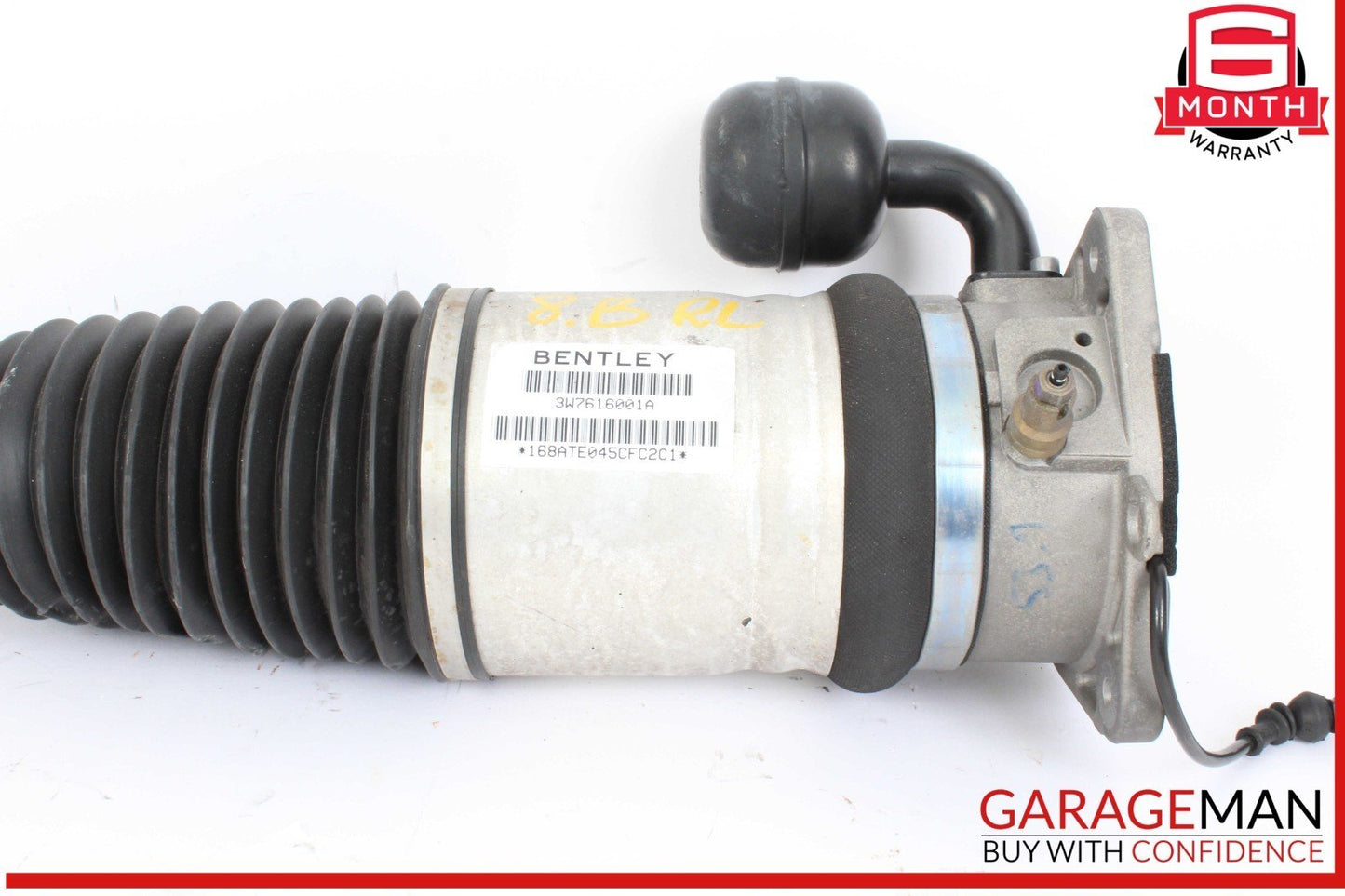07-11 Bentley Continental GTC Rear Left Air Ride Air Shock Strut 3W7616001A OEM