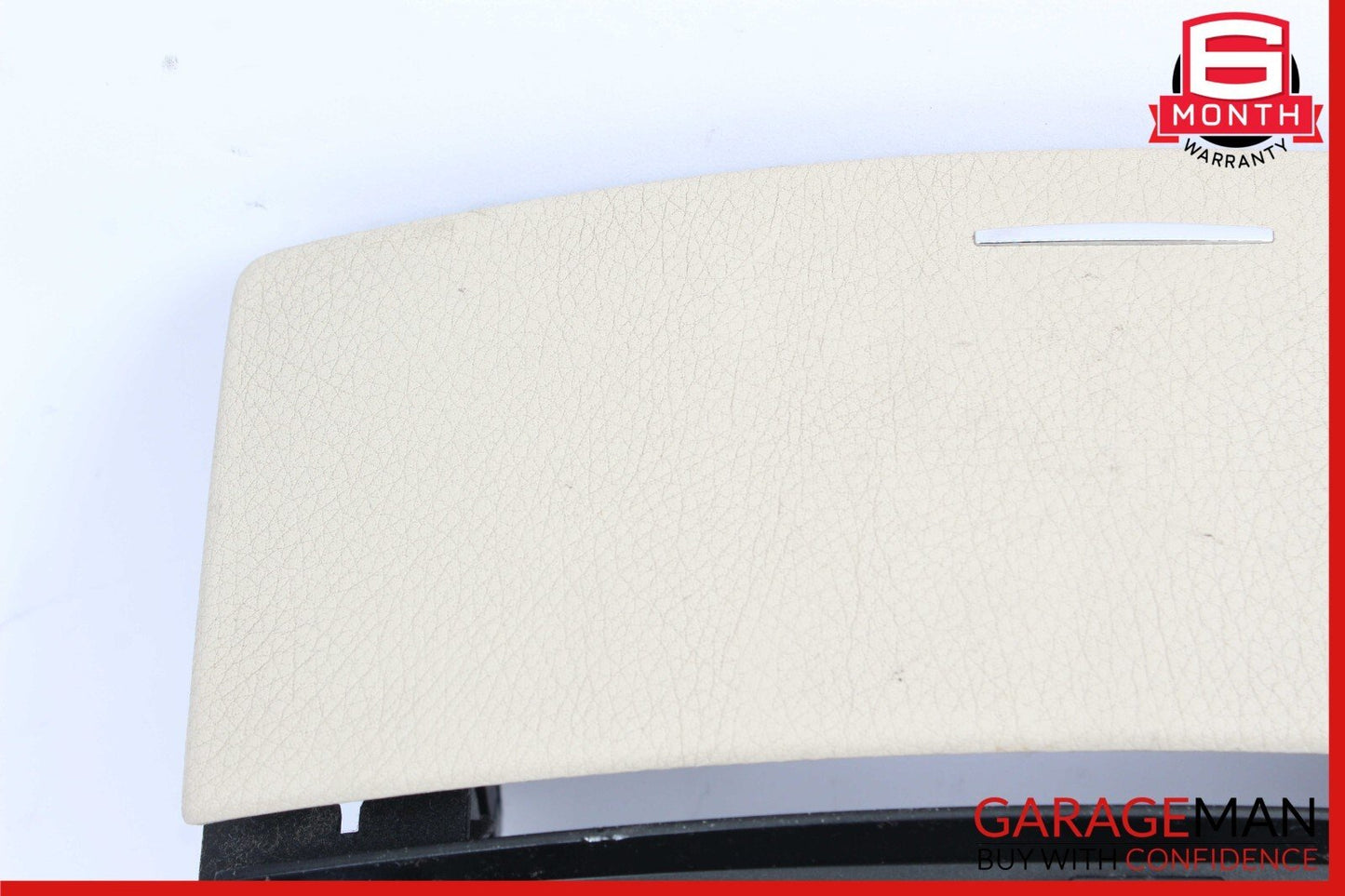07-09 Mercedes W221 S550 S450 Center Console Dashboard CD Player Cover Beige OEM