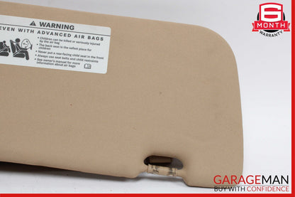 06-08 Mercedes W251 R350 R500 Sunvisor Sun Visor Shade Cover Left Driver OEM
