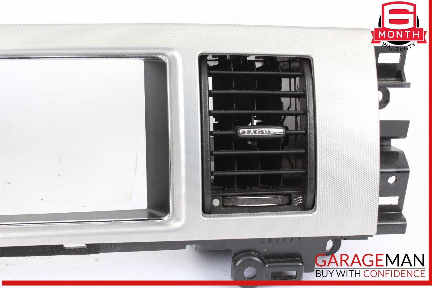 12-15 Jaguar XF Front Center Dash Dashboard Air Vent Cover Trim Panel OEM