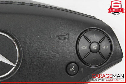 10-14 Mercedes W221 S550 CL550 Steering Wheel Airbag Air Bag Black OEM