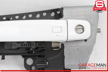 09-16 Audi A4 A5 Front Left Driver Side Exterior Door Handle White 8T1837885A