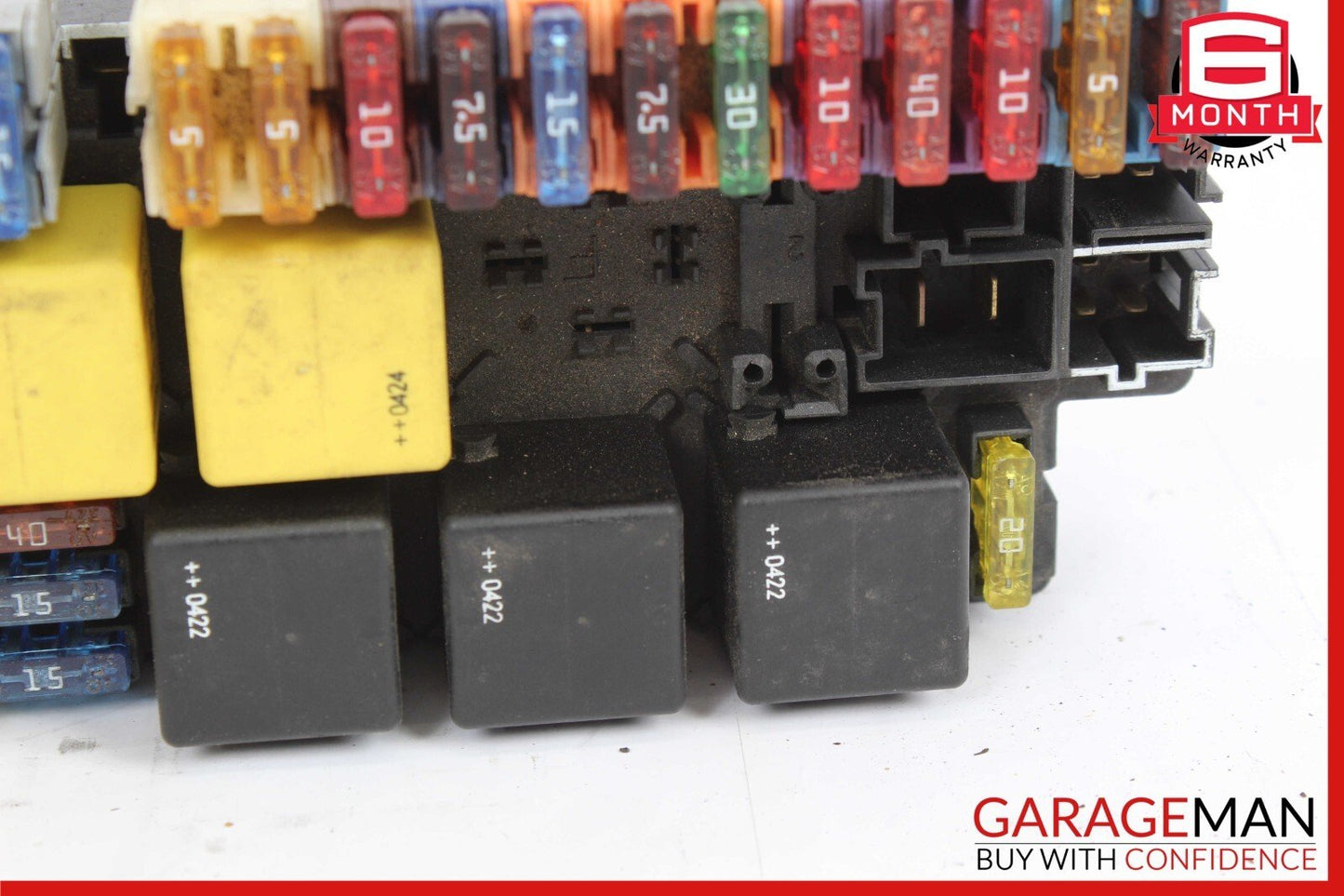 03-12 Mercedes R230 SL500 SL550 Front Left SAM Fuse Box Control Module OEM