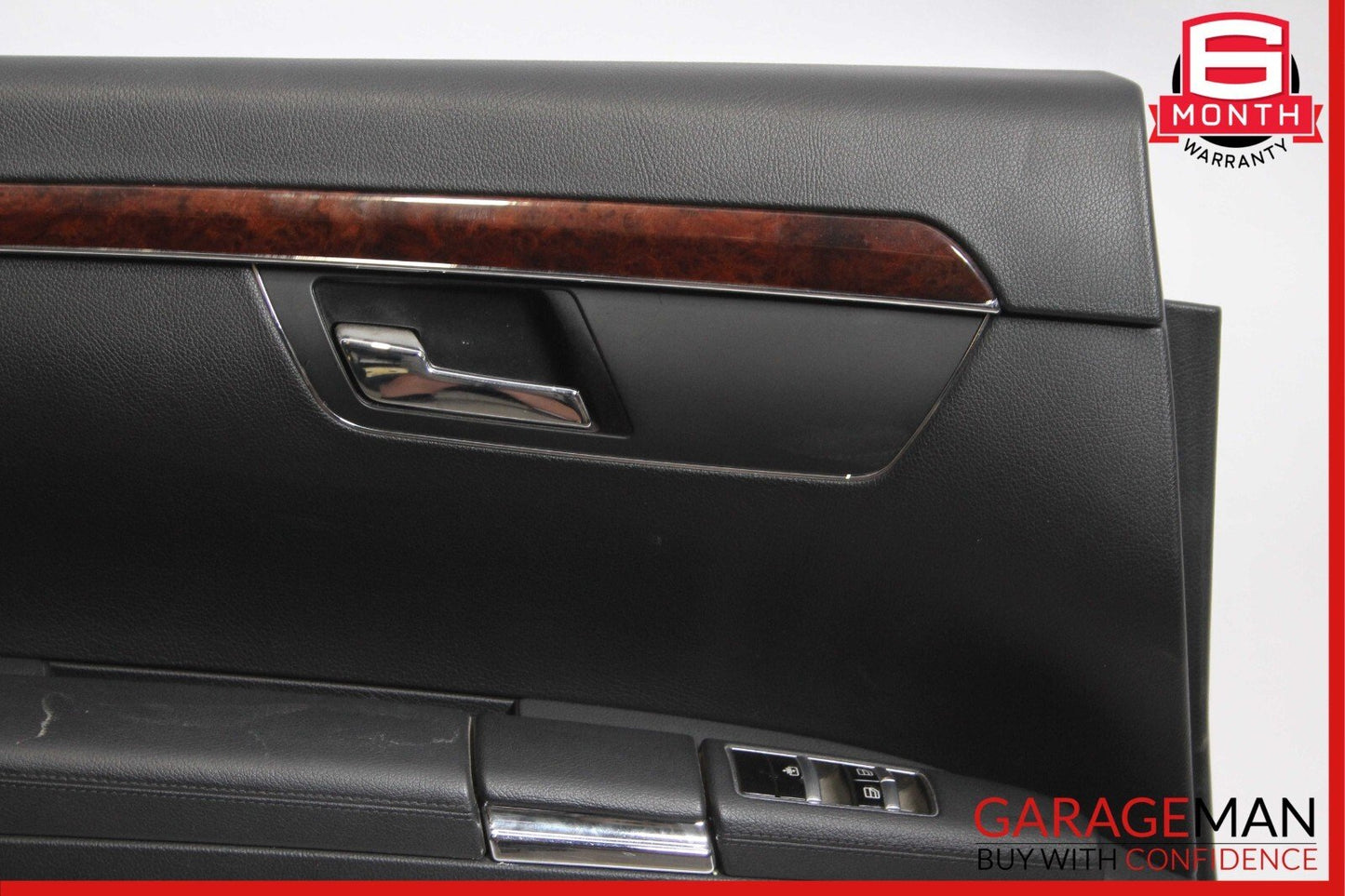07-09 Mercedes W221 S450 S550 Rear Left Door Panel Cover Assembly Anthracite