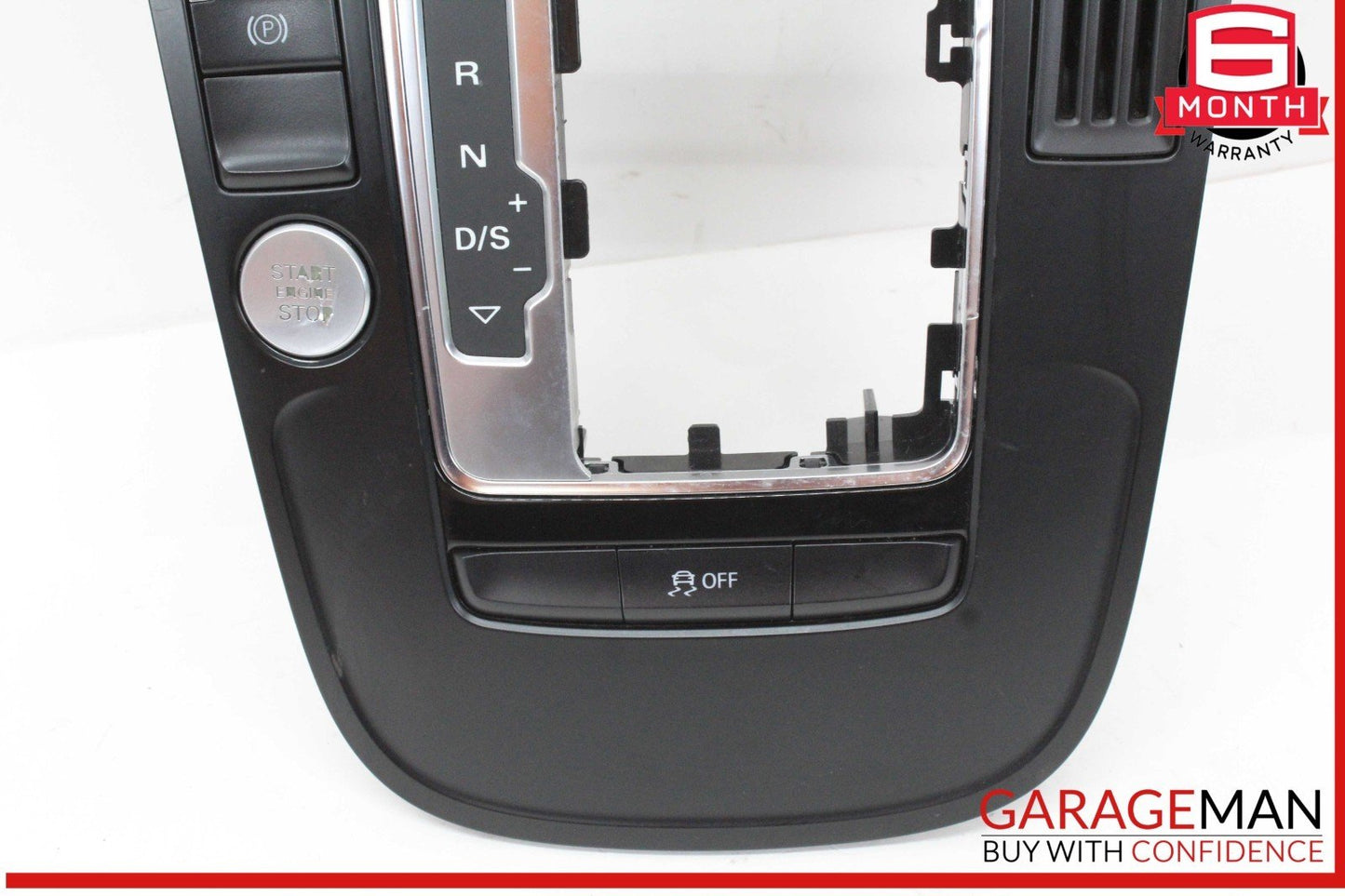 09-16 Audi A5 A4 Front Center Console Shift Trim Shifter Bezel Cover Assembly