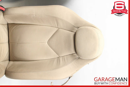 05-11 Mercedes R171 SLK280 Front Complete Seats Cushion Cover Assembly Set Beige