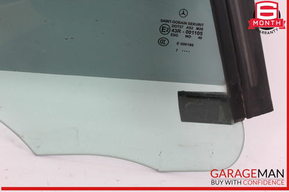 05-11 Mercedes R171 SLK300 SLK280 Rear Right Side Quarter Window Glass OEM