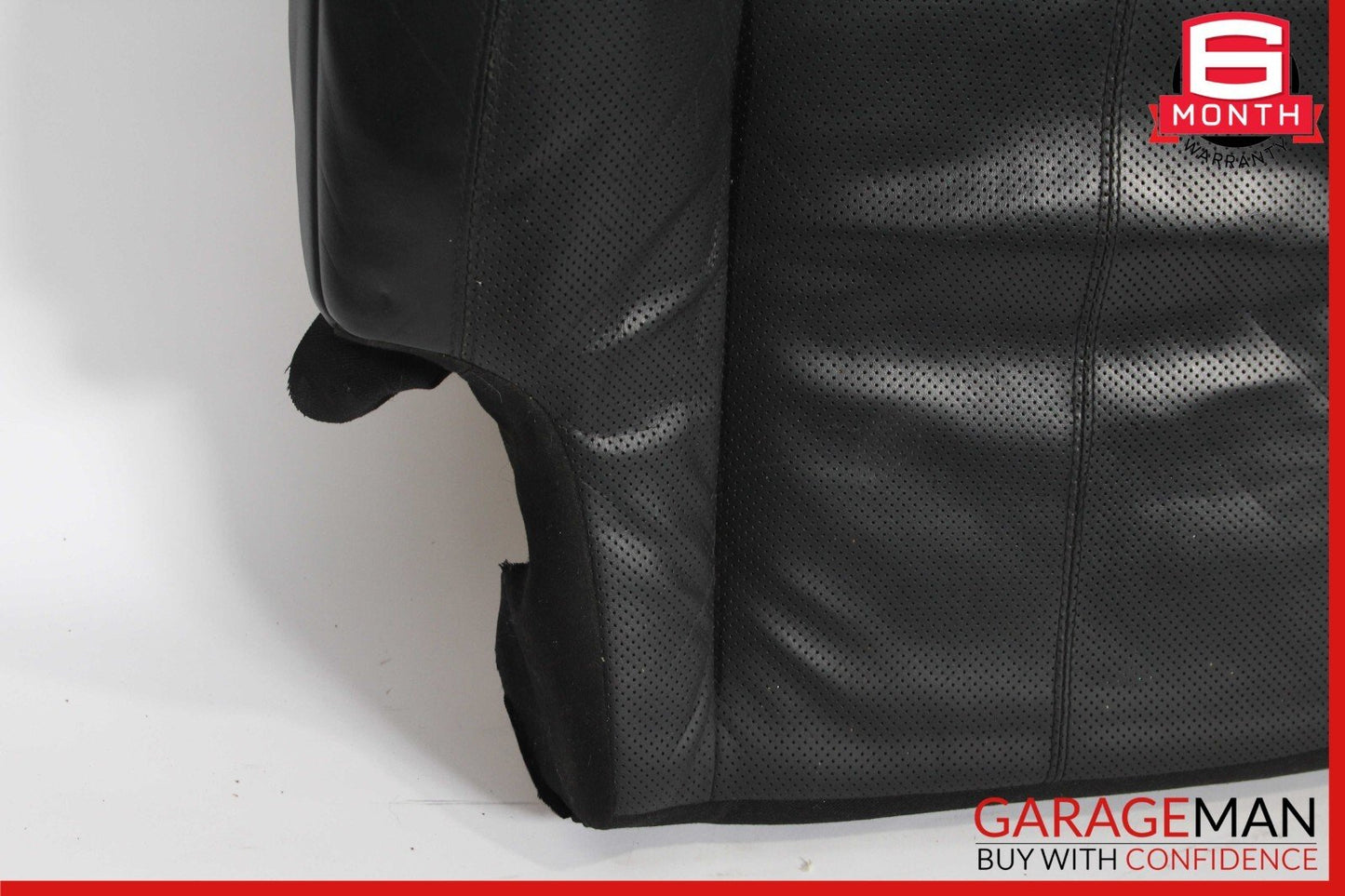 07-14 Mercedes W216 CL550 Front Left Lower Bottom Seat Cushion Cover Anthracite