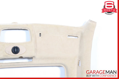 03-13 Maserati Quattroporte M139 Roof Headliner Pillar Set Trim Suede OEM
