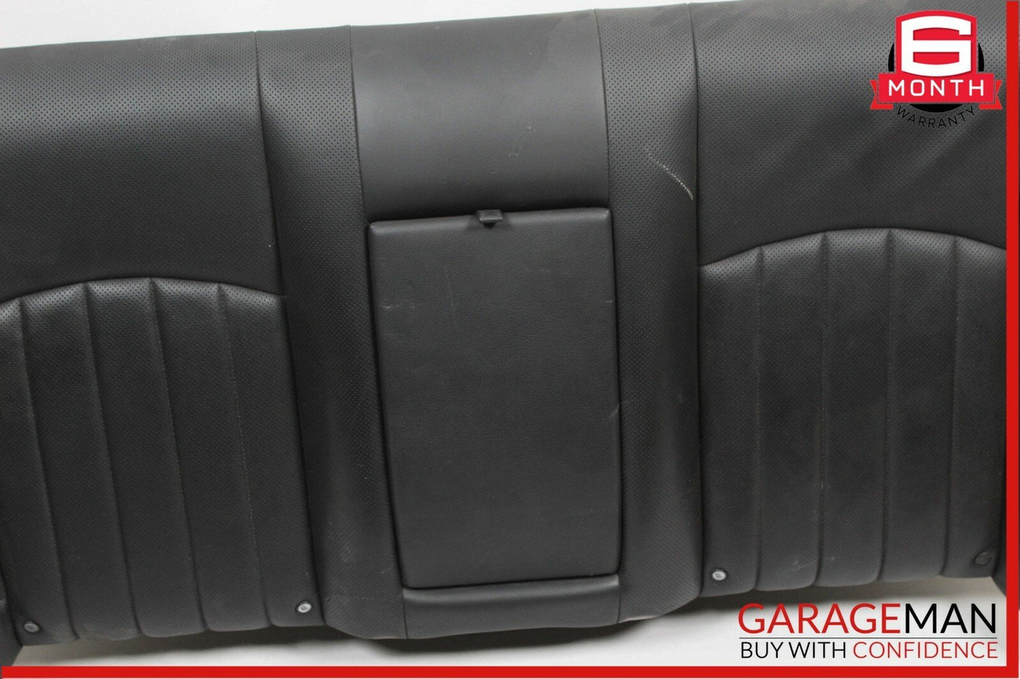 06-11 Mercedes W219 CLS500 Rear Top Upper Seat Cushion Cover Assembly Black