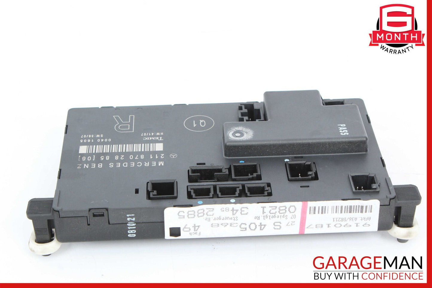 03-09 Mercedes W211 E350 E550 Front Right Passenger Door Control Module OEM