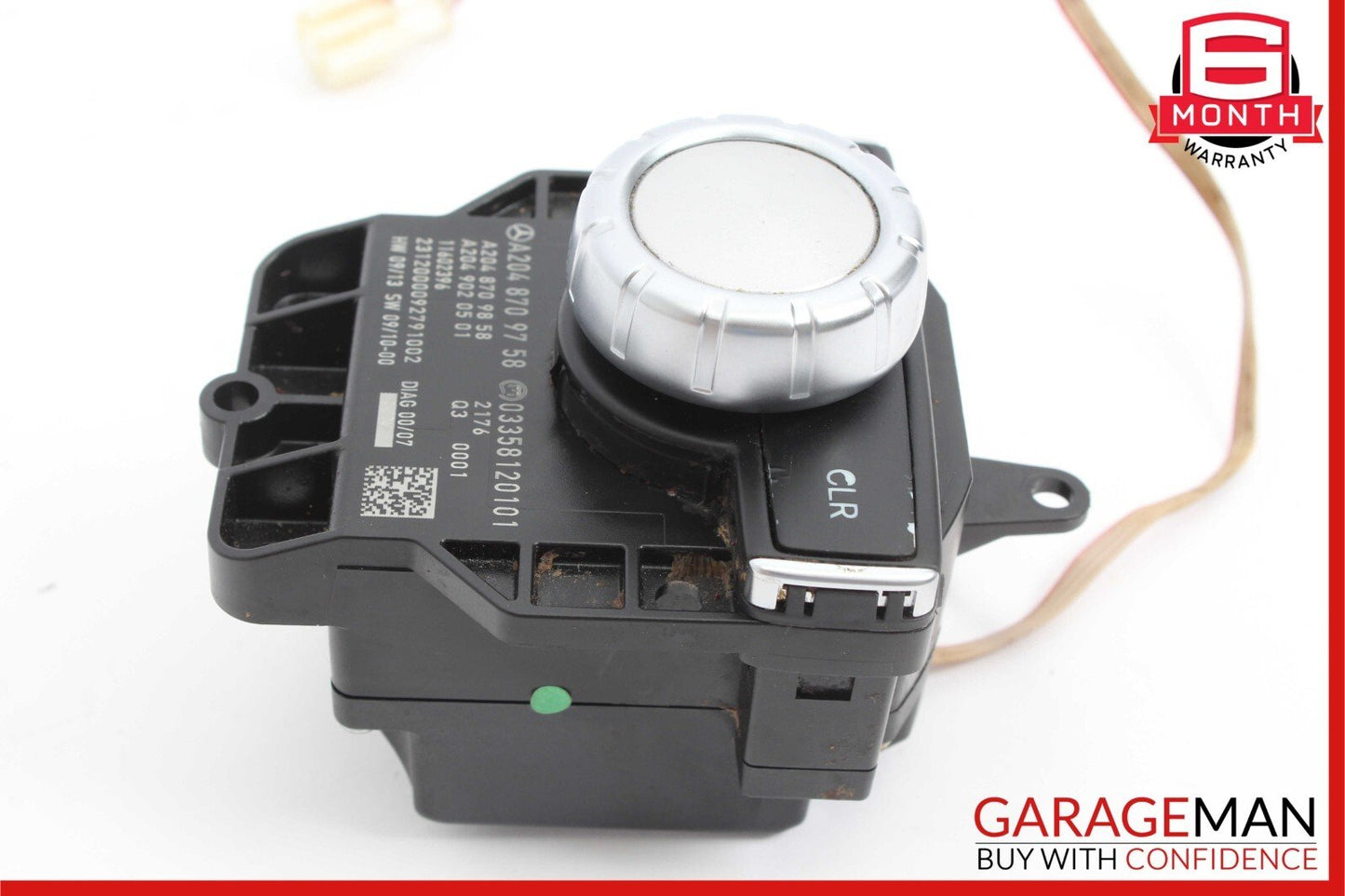12-15 Mercedes W204 C300 E400 Console Head Unit Controller Knob Multi Switch