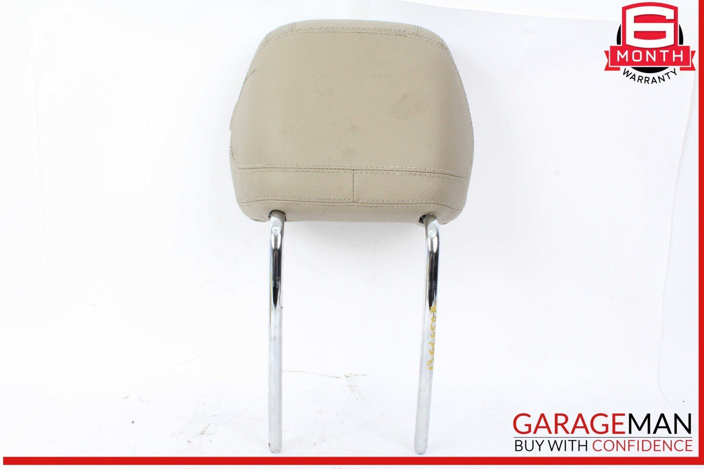12-15 Mercedes X166 GL450 GL550 ML350 Front Seat Headrest Head Rest Beige OEM