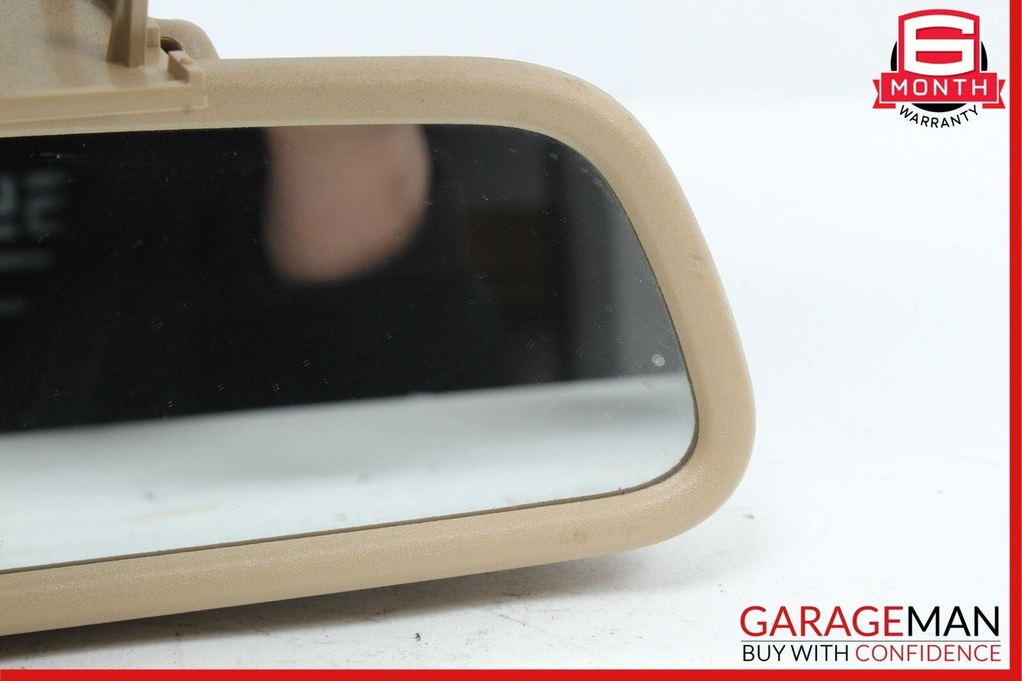 10-14 Mercedes S550 CL550 S65 AMG Front Upper Interior Rear View Mirror Brown