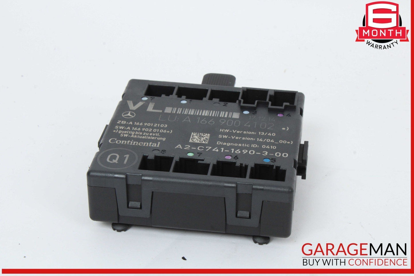 12-20 Mercedes W117 CLA250 Front Left Driver Side Door Control Module Unit OEM