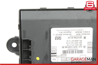 07-09 Mercedes W221 S550 Rear Left / Right Side Door Controller Module Unit