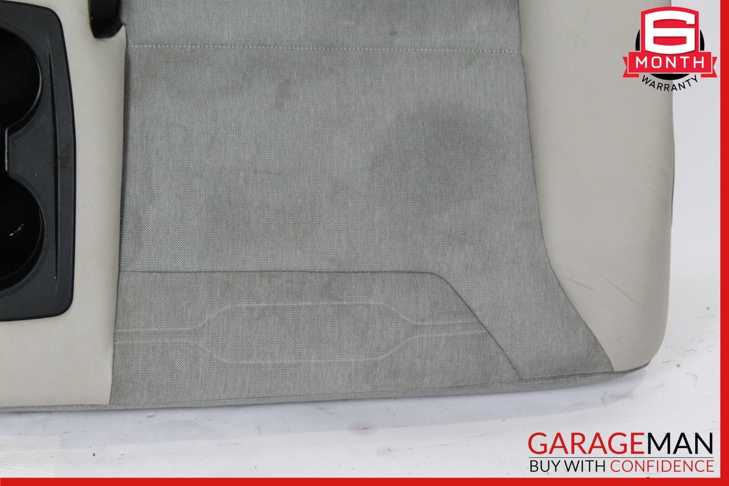 14-21 BMW i3 I01 Hybrid Rear Lower Seat Cushion Bottom Bench Gray OEM