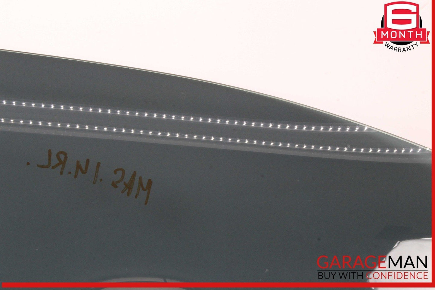 14-22 Maserati Ghibli S Rear Left Driver Side Door Window Glass OEM
