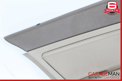 05-11 Cadillac STS Rear Left Interior Door Panel Beige OEM