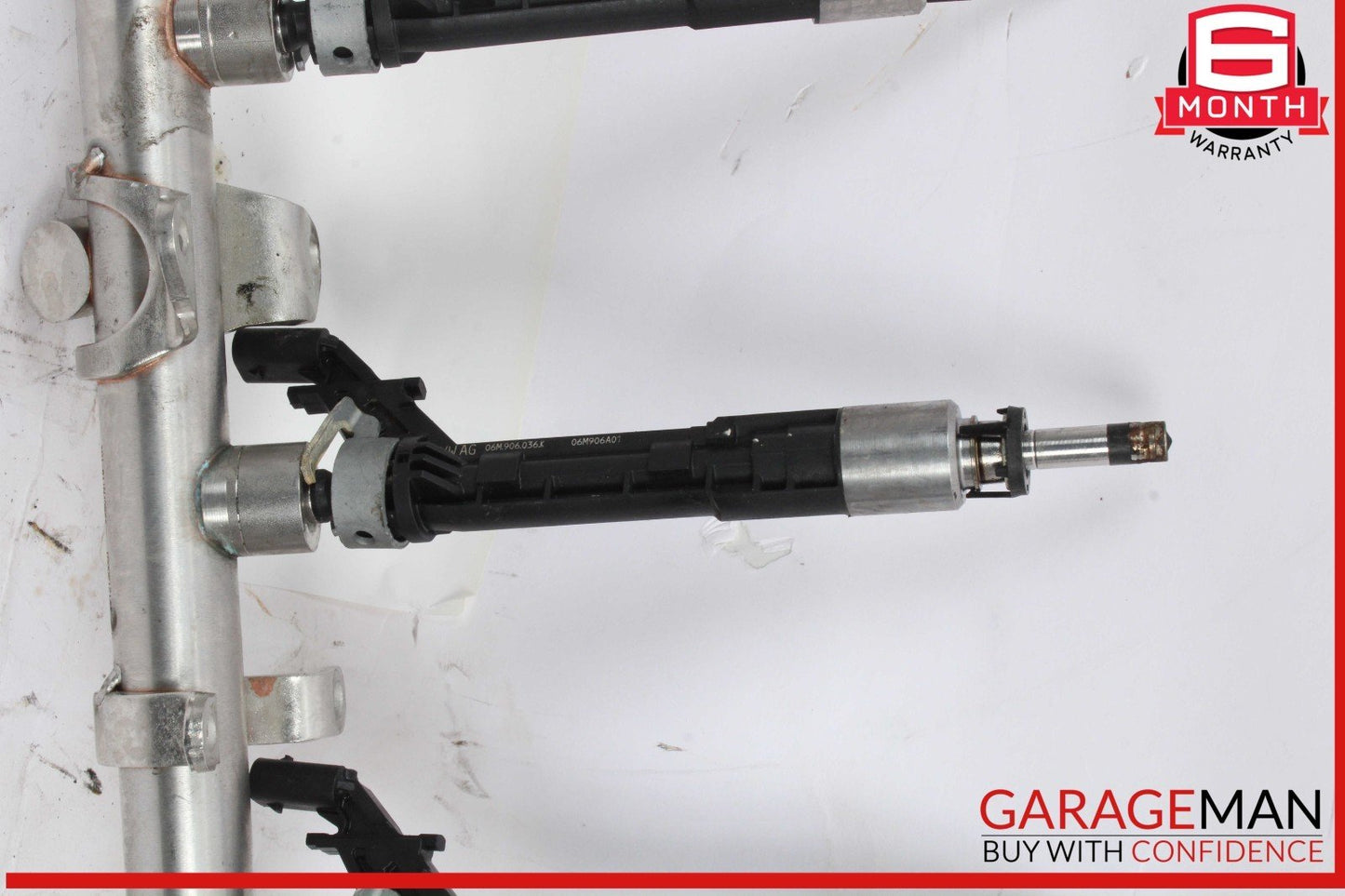 18-24 Audi S5 A5 A4 S4 SQ5 Right Passenger Side Fuel Rail w/ Injectors OEM
