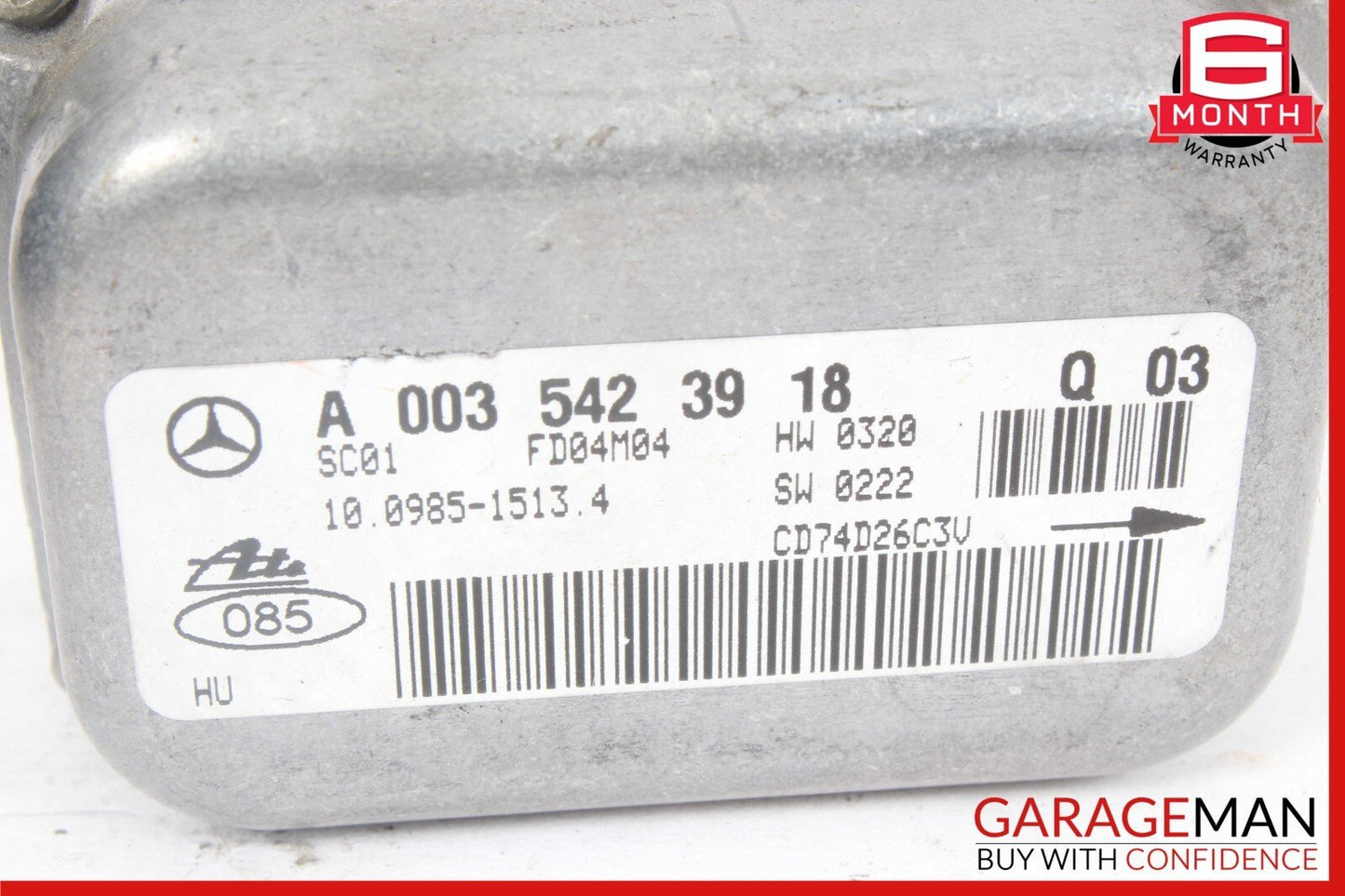 01-09 Mercedes W203 C320 C55 AMG Speed Yaw Turn Rate Sensor Module Unit OEM