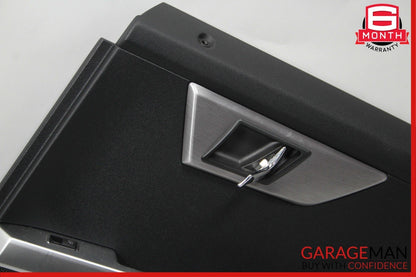 10-15 Mercedes X204 GLK350 Rear Right Side Interior Door Trim Panel Cover Black