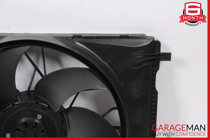 08-18 Mercedes E350 C300 Engine Radiator Cooling Fan Motor Shroud Assembly