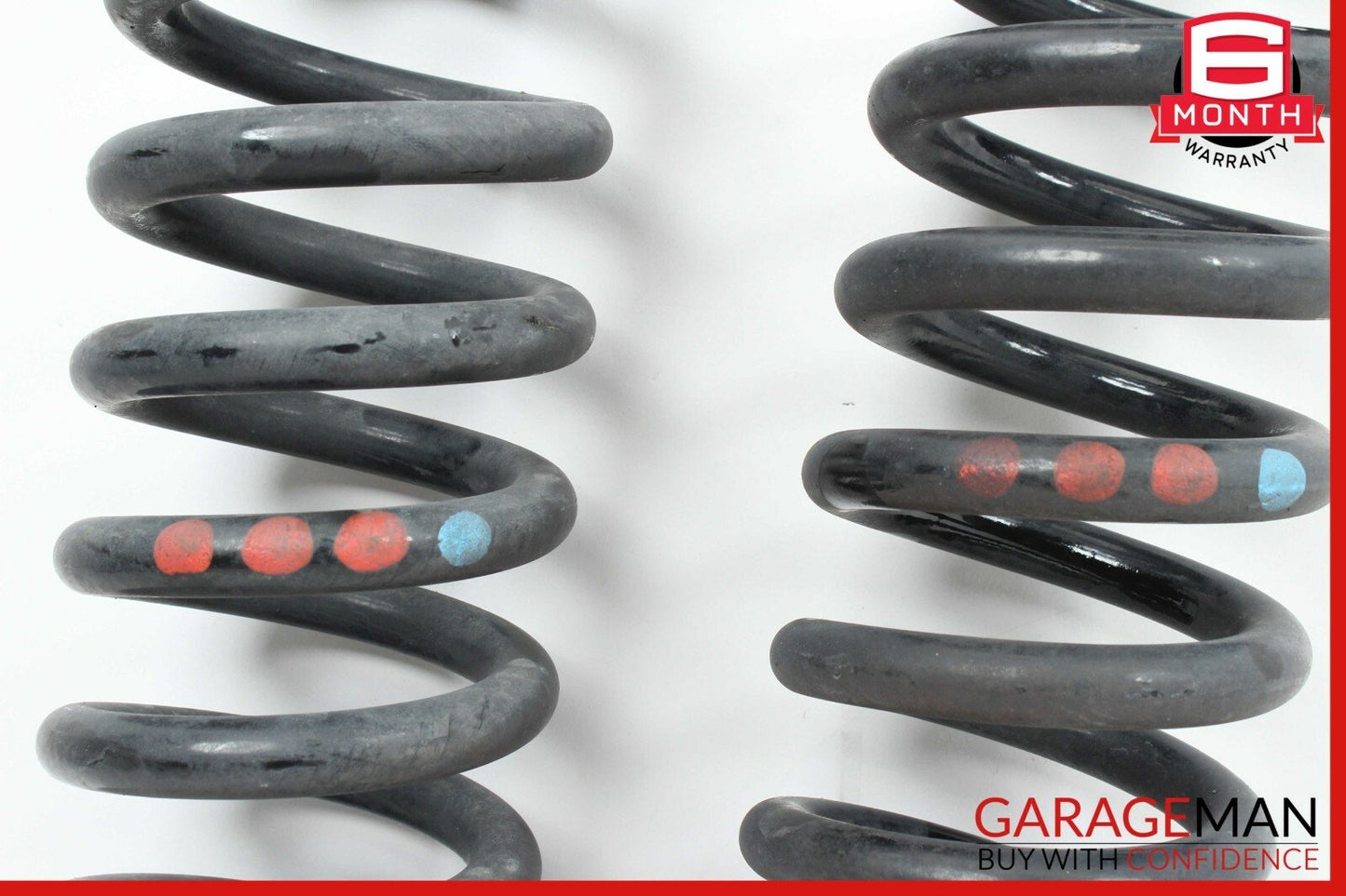 03-09 Mercedes CLK350 CLK55 AMG Rear Right & Left Shock Absorber Coil Spring Set