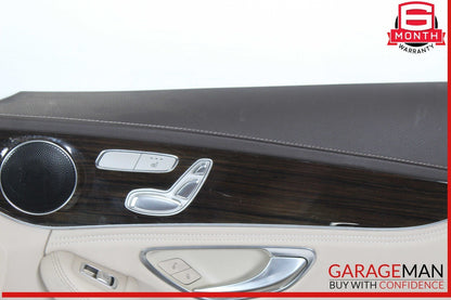 15-21 Mercedes W205 C300 C350e C400 Front Right Side Interior Door Panel OEM