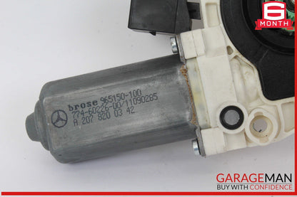 10-17 Mercedes W207 E350 E400 Rear Left Side Door Window Regulator Motor Unit